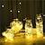 billige LED-stringlys-10 m Lysslynger 100 LED 1pc Varm hvit Hvit Multifarget Valentinsdag Jul Innendørs Fest Dekorativ Batterier drevet