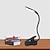 Недорогие Лампы для чтения-Лампа для чтения Перезаряжаемый / Защите для глаз / Диммируемая Современный современный Встроенная литий-батарея Назначение Кабинет / Офис / Офис ABS DC 5V Белый / Черный