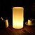 cheap Table Lamps-Column Decoration Light Night Light Rechargeable Dimmable Color-Changing Mode Switching USB 1 set