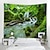 cheap Home &amp; Garden-Wall Tapestry Art Decor Blanket Curtain Picnic Tablecloth Hanging Home Bedroom Living Room Dorm Decoration Nature Landscape Forest Tree River Waterfull