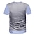 abordables t-shirts 3d pour garçon-T-shirt Tee-shirts Garçon Enfants Bébé Manche Courte 3D effet 3D Imprimer Gris clair Enfants Hauts Eté Actif Vêtement de rue Le Jour des enfants