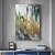 cheap Abstract Paintings-Oil Painting Hand Painted Vertical Abstract Pop Art Modern Rolled Canvas (No Frame)