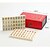 billiga brädspel-läder boxed poketable Miniresepostrar Mahjong med linjal