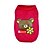cheap Dog Clothes-Cat Dog Shirt / T-Shirt Animal Cartoon Fashion Dog Clothes Dark Red Yellow Red Costume Cotton S M L XL XXL