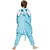 ieftine Pijamale Kigurumi-Pentru copii Pijama Kigurumi Elefant Animal Pijama Întreagă Flanel Lână Albastru Cosplay Pentru Baieti si fete Sleepwear Pentru Animale Desen animat Festival / Sărbătoare Costume / Leotard / Onesie
