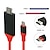 cheap HDMI Cables-USB 3.1 Type C to HDMI-compatible Audio Video Cable Adapter Mirror Mode Extender Mode M to M 1080P Plug and Play 1.8m 6ft
