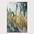 billiga Abstrakta målningar-Hang målad oljemålning HANDMÅLAD Vertikal Abstrakt Popkonst Modern Utan innerram (utan ram)