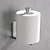 billige Toalettrullholdere-toalettpapirholder baderomspapirholder 304 rustfritt stål selvklebende veggmontert 1stk