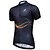 cheap Women&#039;s Cycling Clothing-JESOCYCLING Men&#039;s Short Sleeve Cycling Jersey Summer Polyester Black Stripes Plus Size Bike Jersey Top Mountain Bike MTB Road Bike Cycling Ultraviolet Resistant Quick Dry Breathable Sports Clothing