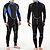 cheap Wetsuits &amp; Diving Suits-MYLEDI Men&#039;s Full Wetsuit 2mm SCR Neoprene Diving Suit Windproof Anatomic Design Stretchy Long Sleeve Back Zip Patchwork Solid Colored Autumn / Fall Winter Spring / Summer