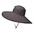 ieftine Pălării Bărbați-pălărie de soare super-largă upf50 + pălărie cu găleată impermeabilă protecție solară pălărie pălărie de pescuit pălărie de pescuit pălărie de drumeții 5,9 &quot;/ 15cm lățime verde verde gri închis pentru pescuit, drumeții, camping