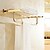 cheap Towel Bars-Towel Bar Contemporary Brass 1 pc - Hotel bath Double