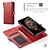 cheap iPhone Cases-CaseMe Luxury Business Flip Leather Phone Case For iPhone 11 / 11 Pro / 11 Pro Max / Xs Max / Xs / Xr / X Magnetic Wallet Card Slot Stand Detachable For iPhone 8 Plus / 7 Plus / 6 Plus / 8 / 7 / 6