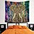 abordables Tapices de pared-mandala bohemio tapiz de pared arte decoración manta cortina colgante hogar dormitorio sala de estar dormitorio decoración boho hippie elefante indio