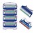 cheap Bathroom Gadgets-4pcs Razor Blade for Men Face Care 5 Layers Shaving Cassette Stainless Steel Safety Blades Suit For Gillettee Fusione