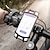 tanie Uchwyt na telefon-silikonowy uchwyt na telefon rowerowy do uchwytów na smartfony 4 - 6 cali uchwyt na motocykl rower uchwyt na kierownicę uchwyt stojak uchwyt na gps 4.7