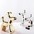 ieftine Statuer-Decorative Objects, Ceramic Modern Contemporary for Home Decoration Gifts 1pc