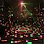 billige Projektorlys og laserprojektor-projeksjonslampe nattlys led disco lys musikk lydaktivert scenelys mini roterende laserprojektor julefest show effekt lampe med kontroll