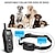 cheap Dog Training &amp; Behavior-IPX7 Waterproof Rechargeable Remote Pet Dog Training Collar LED 3 Modes Beep Vibration Shock Pet Behavior Training For 2 Dogs