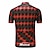 cheap Cycling Jerseys-Men&#039;s Cycling Jersey Short Sleeve Bike Jersey Top with 3 Rear Pockets Mountain Bike MTB Road Bike Cycling Breathable Anatomic Design Quick Dry Green Purple Yellow Plaid Checkered Polyester Sports