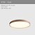 cheap Flush Mounts &amp; Semi Flush Mounts-23 cm Geometric Shapes Flush Mount Lights Metal Acrylic Painted Finishes LED Nordic Style 110-120V 220-240V