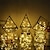 economico Strisce LED-10m Fili luminosi 100 LED 1pc Bianco caldo Bianco Multicolore San Valentino Natale Al Coperto Feste Decorativo Batterie alimentate