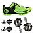 cheap Cycling Shoes-SIDEBIKE Adults&#039; Cycling Shoes With Pedals &amp; Cleats Mountain Bike Shoes Nylon Cushioning Cycling Green / Black Men&#039;s Cycling Shoes / Hook and Loop