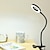 abordables Luces de lectura-Lámpara de Mesa / Lámpara de Escritorio / Luz de Lectura Ajustable / Regulable Contemporáneo moderno Alimentado por USB Para Dormitorio / Oficina Negro / CE