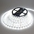 cheap LED Strip Lights-5m 16.4ft LED Strip Light Waterproof Flexible 300 LEDs 2835 SMD Warm White Cold White Red Blue Green for Bedroom Home Kitchen Party TV Backlight Cuttable DC 12V IP65 Self-adhesive