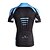 cheap Women&#039;s Cycling Clothing-Fastcute Men&#039;s Cycling Jersey Short Sleeve Bike Jersey Top with 3 Rear Pockets Mountain Bike MTB Road Bike Cycling Breathable Quick Dry Back Pocket Green Blue Sports Clothing Apparel / Stretchy