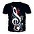 abordables T-shirt 3D homme-T-shirt Chemise Homme Graphique Flamme Taille Asiatique Imprimé Manches Courtes Quotidien Standard Polyester Col Rond / Eté