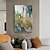cheap Abstract Paintings-Oil Painting Hand Painted Vertical Abstract Pop Art Modern Rolled Canvas (No Frame)