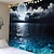 cheap Home &amp; Garden-Wall Tapestry Art Decor Blanket Curtain Picnic Tablecloth Hanging Home Bedroom Living Room Dorm Decoration Landscape Full Moon Night Sea Ocean Cloud Star Sky