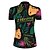 cheap Women&#039;s Cycling Clothing-21Grams Women&#039;s Short Sleeve Cycling Jersey Summer Green / Yellow Leopard Floral Botanical Funny Bike Jersey Top Mountain Bike MTB Road Bike Cycling UV Resistant Quick Dry Breathable Sports Clothing