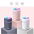 cheap Décor &amp; Night Lights-Portable 300ml Humidifier USB Ultrasonic Dazzle Cup Aroma Diffuser Cool Mist Maker Air Humidifier Purifier with Romantic Light