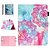 cheap iPad case-Case &amp;amp;amp 1pcs Stylus pen &amp;amp;amp 1pcs Screen Protect For Apple iPad Air / iPad (2018) / iPad Air 2 / Pro 9.7 with Stand / Flip / Ultra-thin Back Cover Gradient / Flower PU Leather