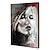 billige Portrætter-Hang-Painted Oliemaleri Hånd malede Vertikal Mennesker Abstrakt Portræt Moderne Uden indre ramme (ingen ramme)