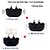 Χαμηλού Κόστους Εκπαίδευση για Σκύλους &amp; Συμπεριφορά-Σκύλος Bark Collar Περιλαίμια σκύλων για εκπαίδευση Αδιάβροχη Anti Bark LCD Τηλεχειριστήριο 300M Δόνηση Μονόχρωμο Νάιλον ΗΠΑ Μαύρο