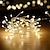tanie Taśmy świetlne LED-2m 100 leds drut miedziany łańcuchy świetlne petarda bajkowa girlanda światło na boże narodzenie okno wesele ciepły biały wystrój aa na baterie (bez baterii)