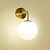 ieftine Lumini LED de Perete-lightinthebox aplice moderne în stil nordic aplice de perete sufragerie dormitor aplice de perete din cupru 220-240v 40 w