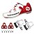 abordables Chaussures de cyclisme-SIDEBIKE Adulte Chaussures Velo avec Pédale &amp; Fixation Chaussures Vélo Route Fibre de Carbone Coussin Cyclisme Rouge et Blanc Homme Chaussures Vélo / Chaussures de Cyclisme / Grille respirante