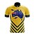 cheap Men&#039;s Clothing Sets-21Grams Men&#039;s Short Sleeve Cycling Jersey with Bib Shorts Summer Black / Yellow Australia National Flag Bike Clothing Suit UV Resistant 3D Pad Quick Dry Breathable Reflective Strips Sports Patterned