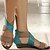 cheap Women&#039;s Sandals-Women&#039;s Sandals Boho Bohemia Beach Wedge Sandals Comfort Shoes Wedge Sandals Wedge Heel Peep Toe Daily PU Zipper Summer Black Burgundy Dark Blue