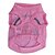 cheap Dog Clothes-Cat Dog Shirt / T-Shirt Heart Letter &amp; Number Dog Clothes Puppy Clothes Dog Outfits Pink Costume for Girl and Boy Dog Terylene XS S M L