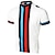 cheap Men&#039;s Jerseys-21Grams Men&#039;s Cycling Jersey Short Sleeve Bike Jersey Top with 3 Rear Pockets Mountain Bike MTB Road Bike Cycling UV Resistant Breathable Quick Dry Reflective Strips Blue White Black Blue Stripes
