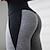cheap Yoga Leggings &amp; Tights-Women&#039;s Leggings Sports Gym Leggings Yoga Pants Spandex Gray Rosy Pink Blue Winter Leggings Fashion Tummy Control Butt Lift Moisture Wicking Seamless Stylish Patchwork Clothing Clothes Yoga Fitness