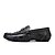 cheap Men&#039;s Slip-ons &amp; Loafers-Men&#039;s Loafers &amp; Slip-Ons Casual Daily PU Non-slipping Black Brown Summer