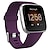 Χαμηλού Κόστους Ζώνες ρολογιών Fitbit-Smart Watch Band Συμβατό με Fitbit Versa 2 / Versa Lite / Versa SE / Versa σιλικόνη Εξυπνο ρολόι Λουρί Μαλακό Ελαστικό Ρυθμιζόμενο Αθλητικό Μπρασελέ Αντικατάσταση Περικάρπιο