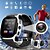 cheap Smartwatch-T8 Smart Watch 1.5 inch Smartwatch Fitness Running Watch Bluetooth Timer Stopwatch Pedometer Activity Tracker Sleep Tracker Compatible with Android iOS IP 67 Women Men Sports Exercise Record with