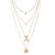 cheap Choker Necklaces-Women&#039;s Layered Necklace Chrome Gold 51 cm Necklace Jewelry For Daily